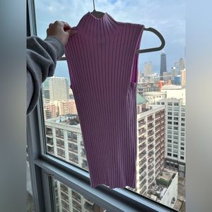 Worn once in perfect condition ribbed turtleneck top